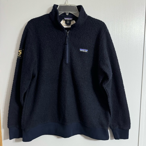 Patagonia Navy Sweater Size XL - Picture 1 of 8